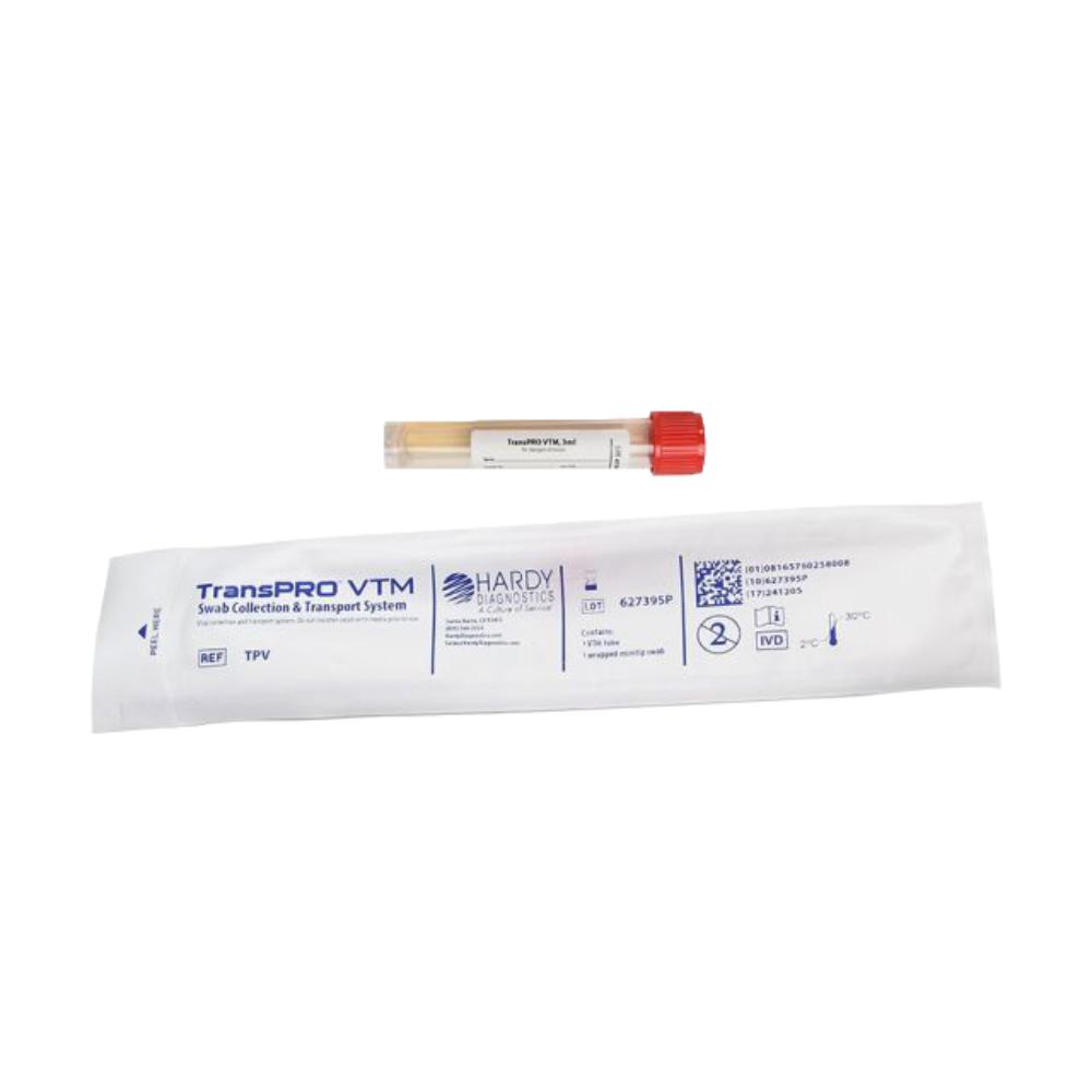HARDY DIAGNOSTICS TRANSPRO VTM SYSTEM PLUE NP SWAB