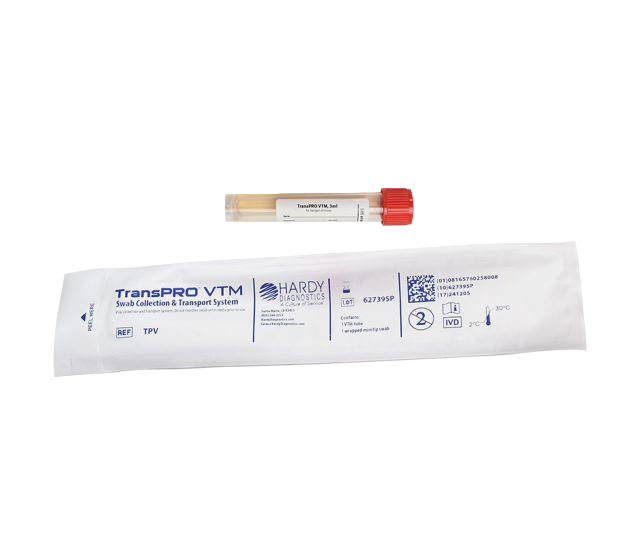 HARDY DIAGNOSTICS TRANSPRO VTM SYSTEM PLUE NP SWAB