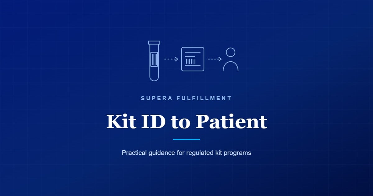 A Kit ID Is Not a Patient Identifier Until Someone Links It 1 A Kit ID Is Not a Patient Identifier Until Someone Links It