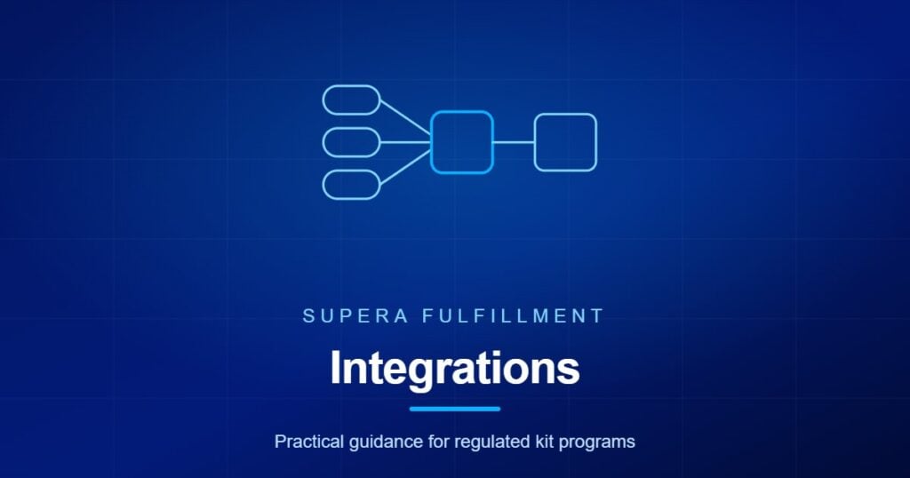 Supera Fulfillment article graphic for API and ecommerce integrations