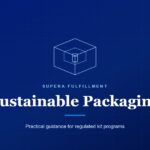 Supera Fulfillment card: Sustainable Packaging, practical guidance for regulated kit programs