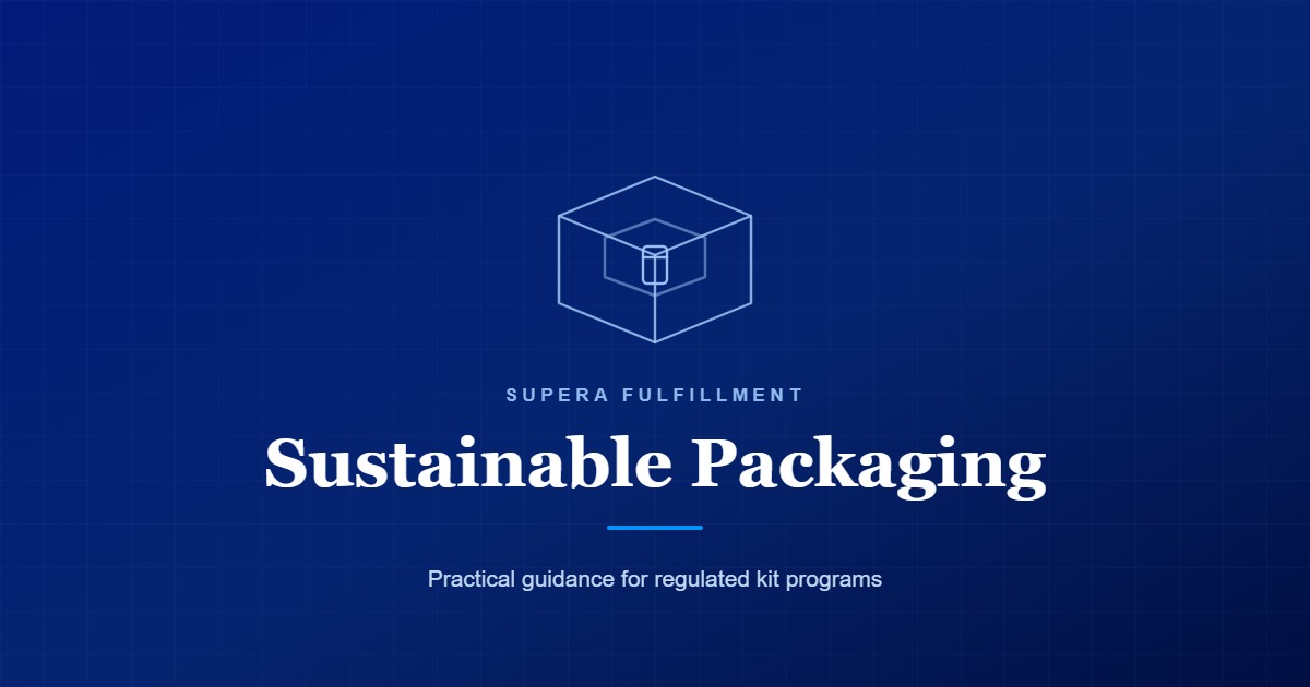 Sustainability Tradeoffs in Collection Kit Packaging